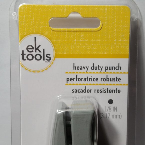 ek Tools Heavy Duty Punch Crafts 1/8" Circle - Picture 2 of 15